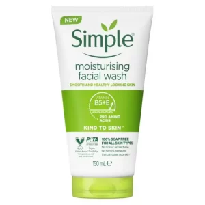 ژل شستشوی سیمپل مدل Moisturizing Facial Wash – پوست خشک و حساس